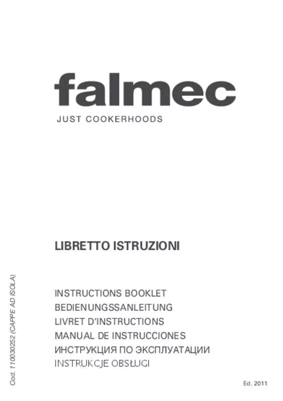 Mode d'emploi FALMEC BUTTERFLY