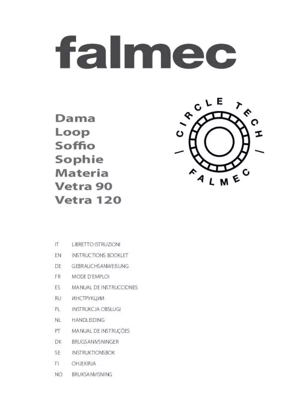 Mode d'emploi FALMEC DAMA2210