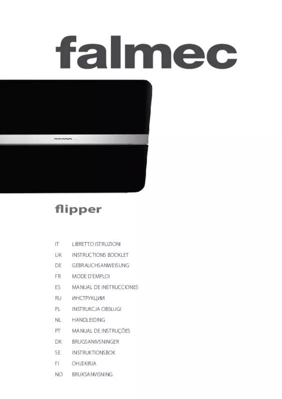 Mode d'emploi FALMEC FLIPPER 1410