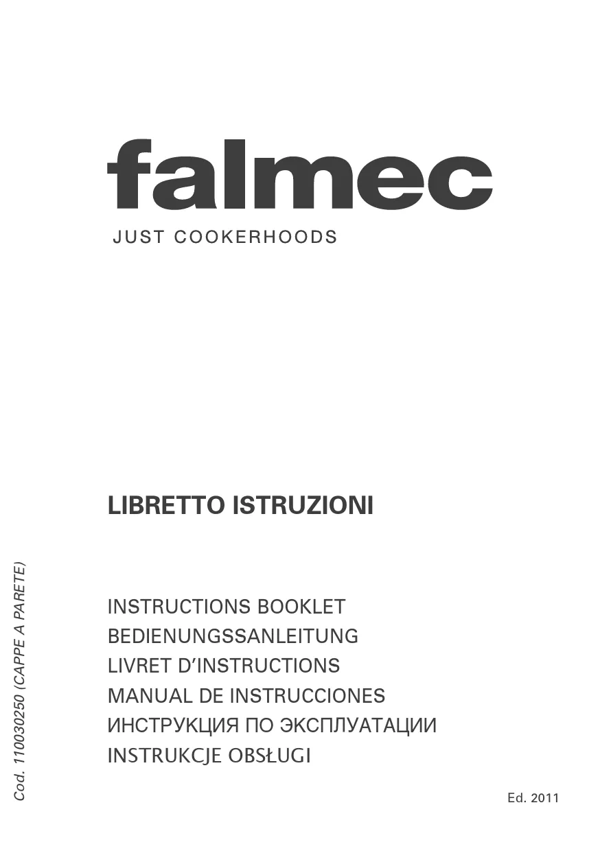 Mode d'emploi FALMEC FUTURA