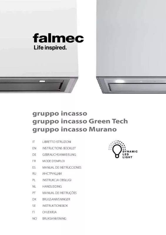 Mode d'emploi FALMEC GRUPPO 3330