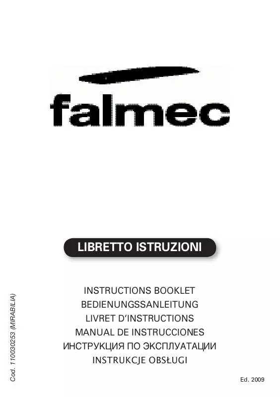 Mode d'emploi FALMEC MIRABILIA