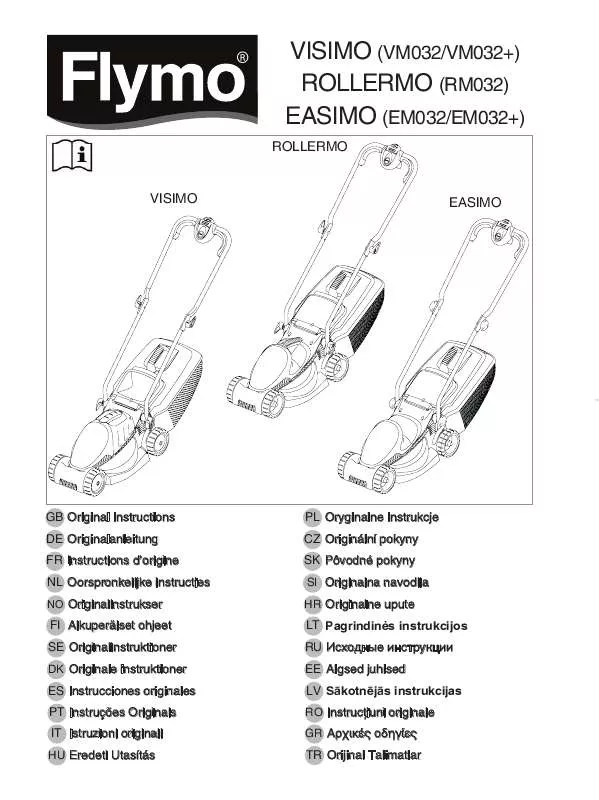 Mode d'emploi FLYMO VISIMO