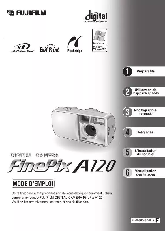 Mode d'emploi FUJIFILM A120