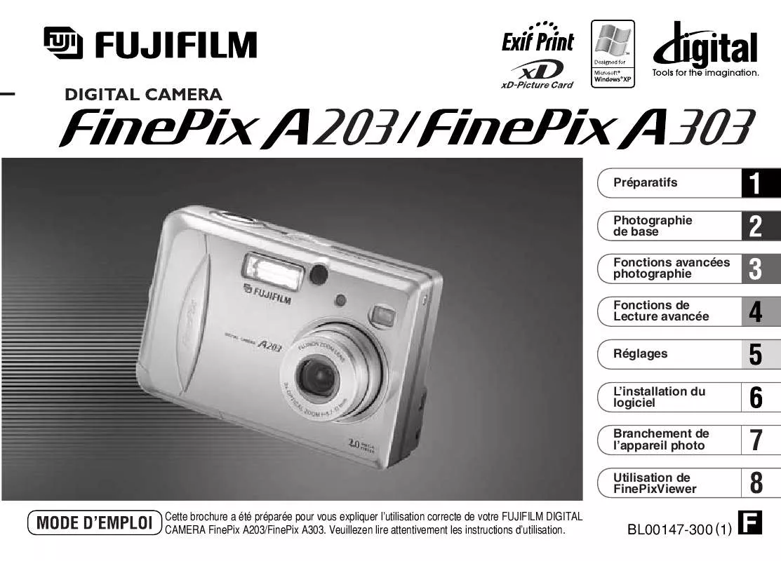 Mode d'emploi FUJIFILM A203