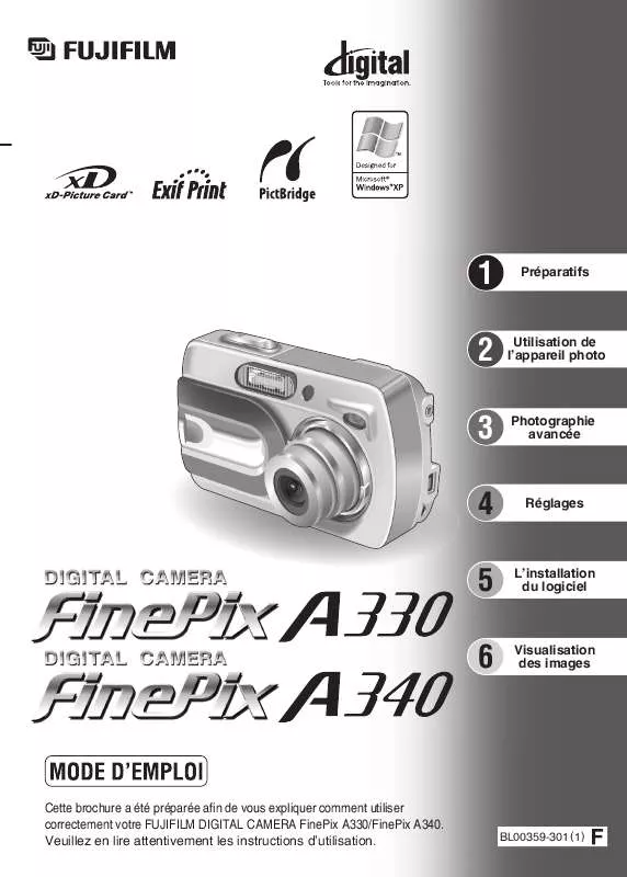 Mode d'emploi FUJIFILM A330