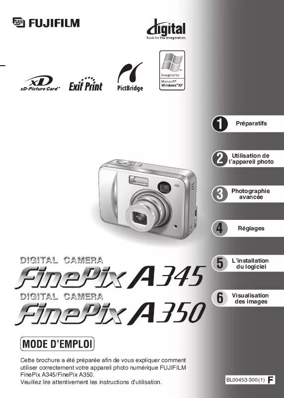 Mode d'emploi FUJIFILM A345