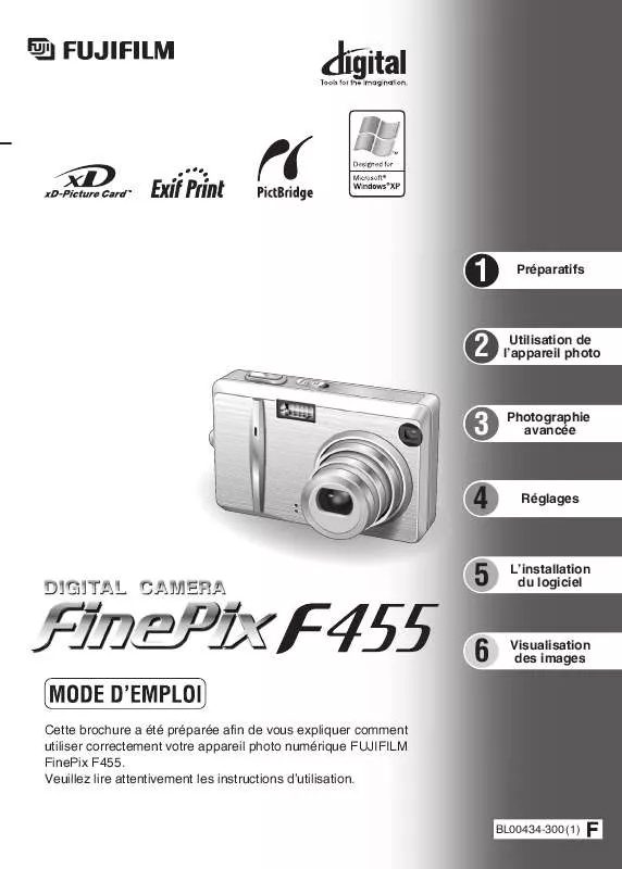 Mode d'emploi FUJIFILM F455