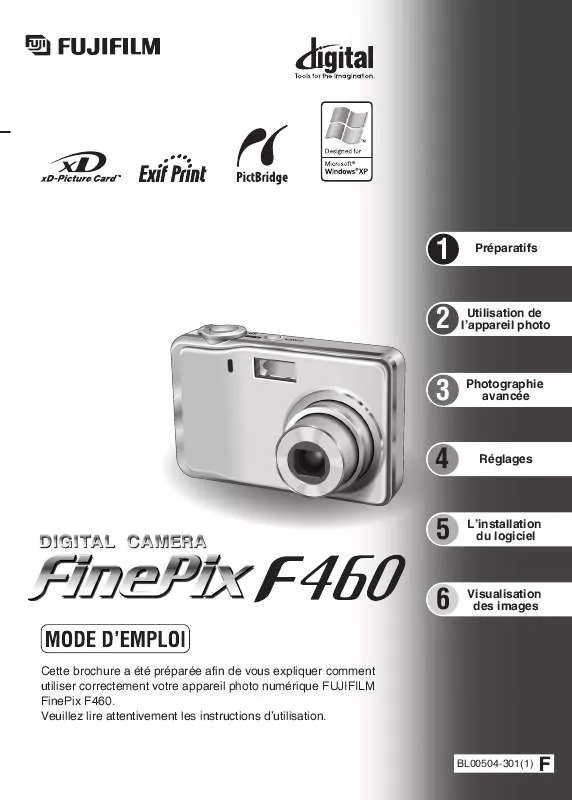 Mode d'emploi FUJIFILM F460