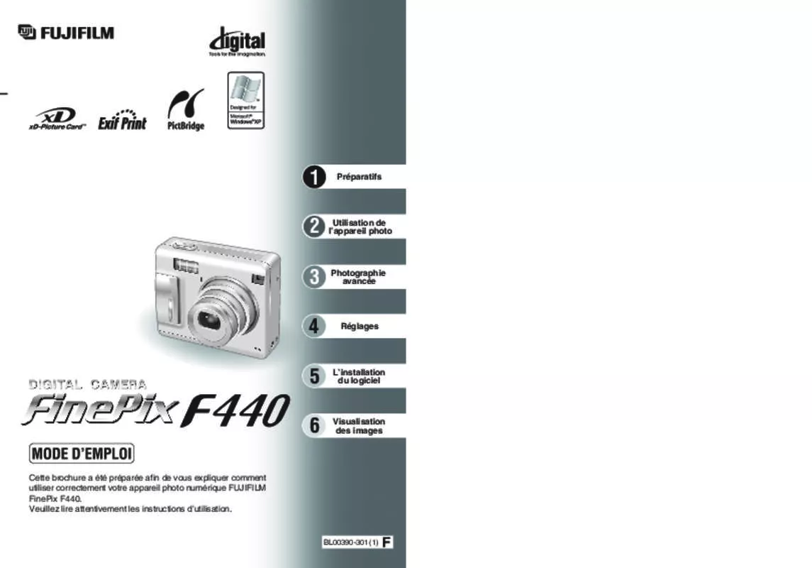 Mode d'emploi FUJIFILM FINEPIX F440