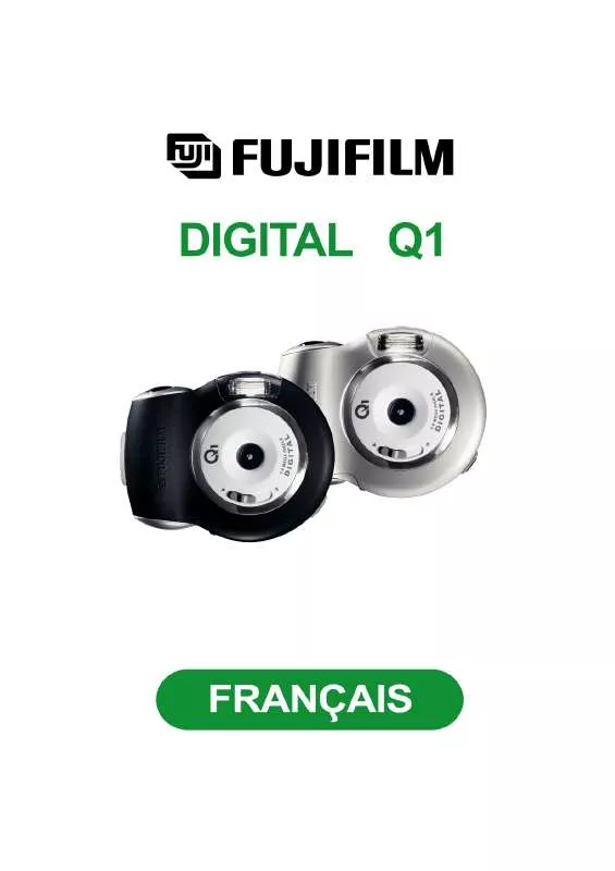 Mode d'emploi FUJIFILM Q1 DIGITAL