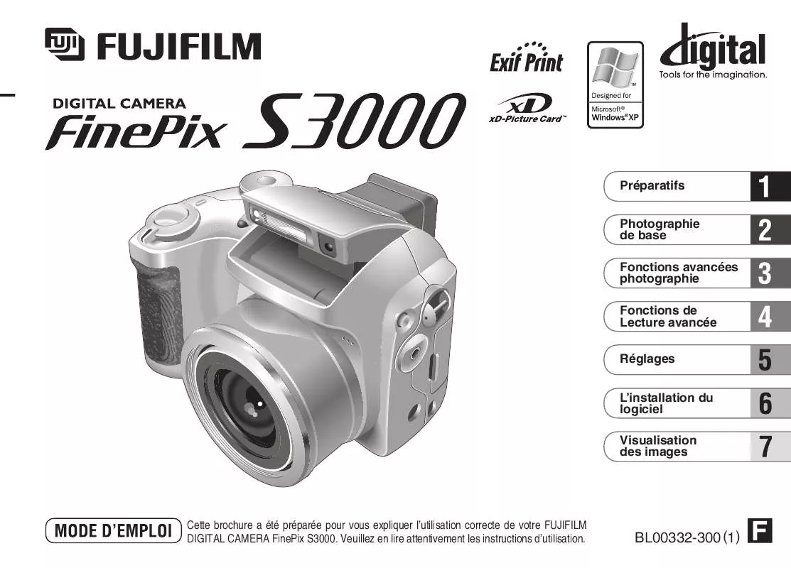 Mode d'emploi FUJIFILM S3000