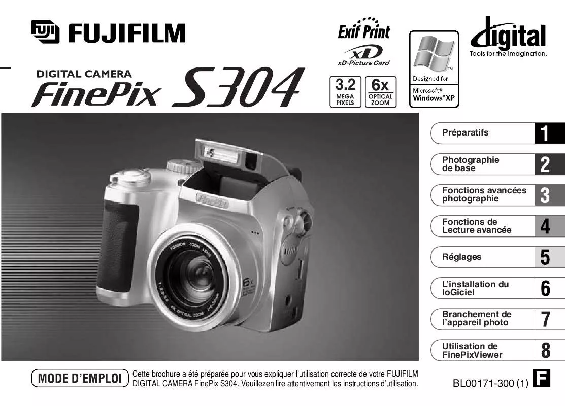 Mode d'emploi FUJIFILM S304