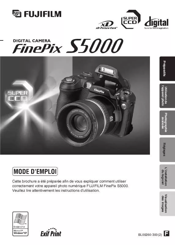 Mode d'emploi FUJIFILM S5000