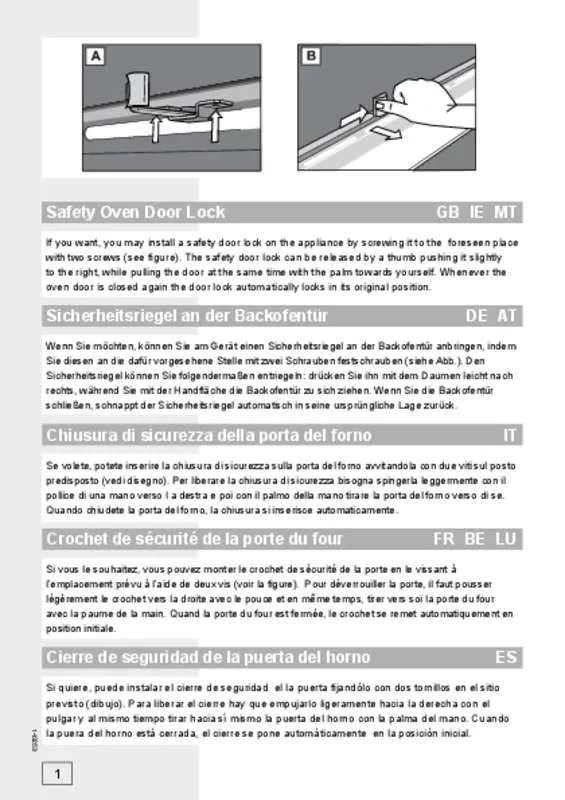 Mode d'emploi GORENJE BO75SY2B