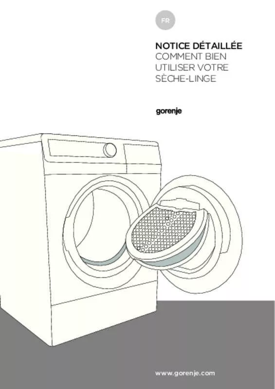 Mode d'emploi GORENJE D65225AL