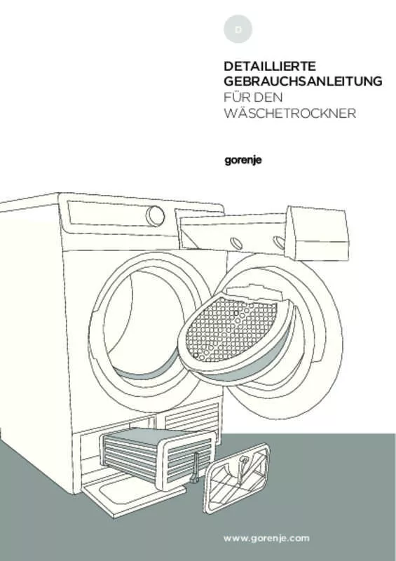 Mode d'emploi GORENJE D845B