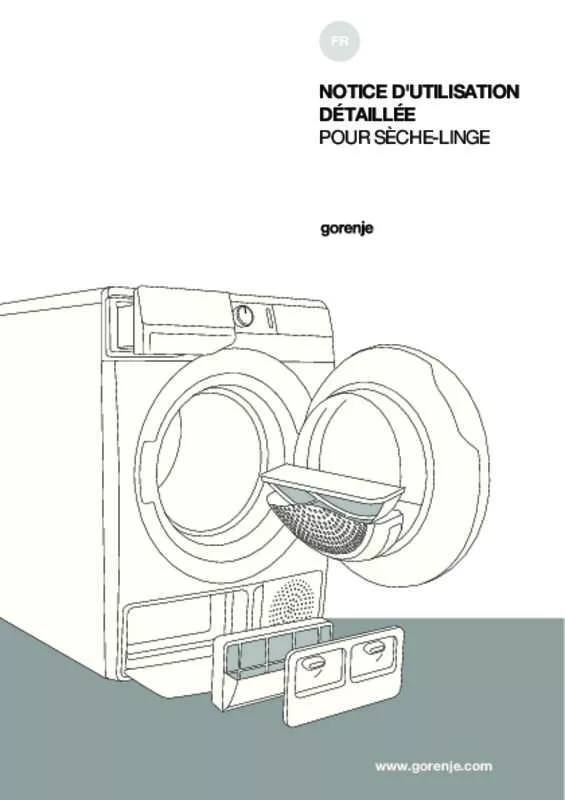 Mode d'emploi GORENJE DA82IL