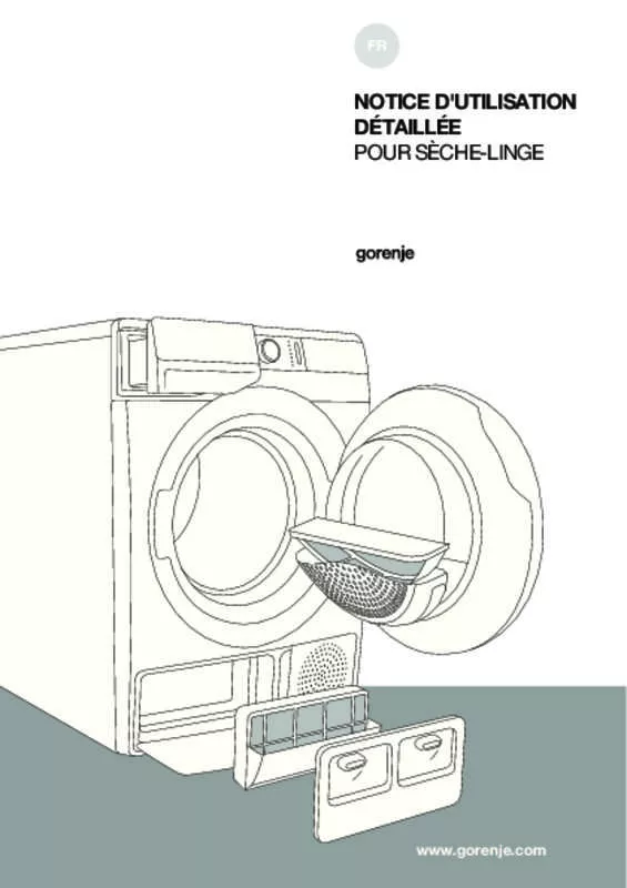 Mode d'emploi GORENJE DA83IL/I