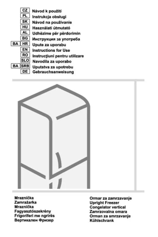 Mode d'emploi GORENJE F4152CW