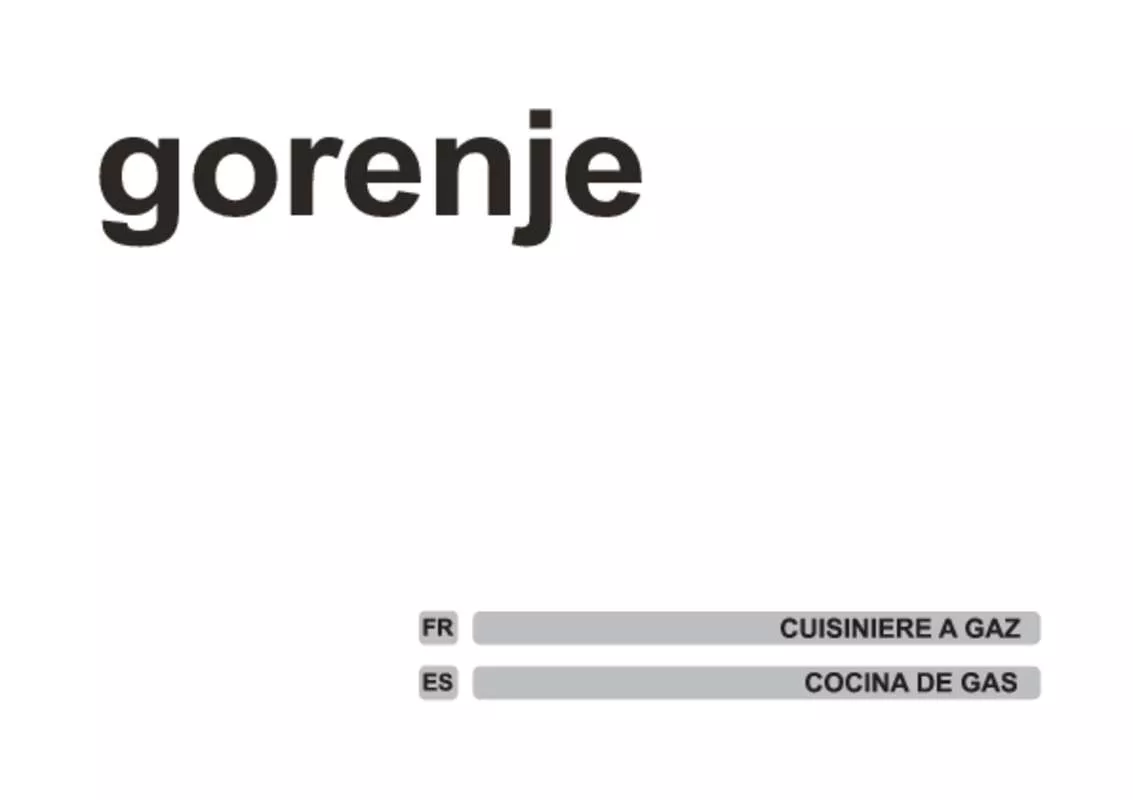 Mode d'emploi GORENJE GM134AW