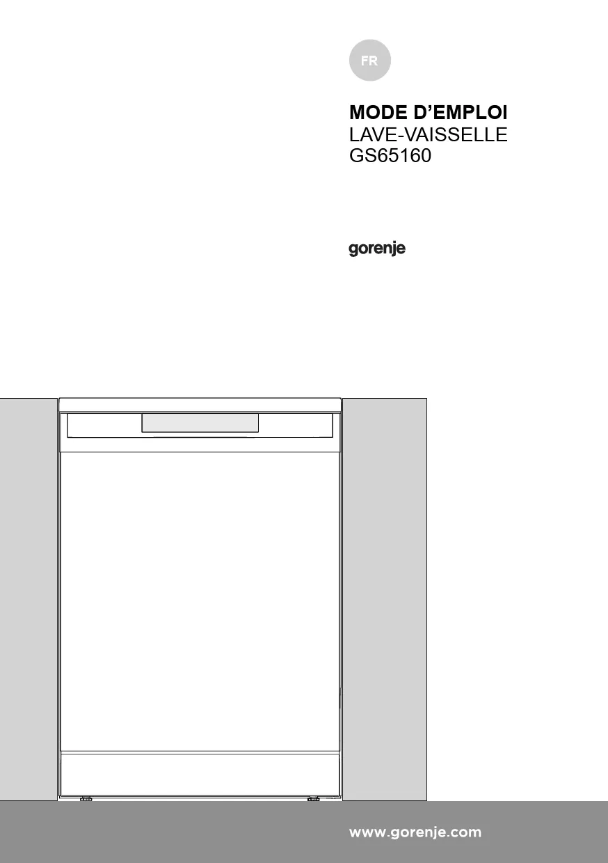 Mode d'emploi GORENJE GS65160X