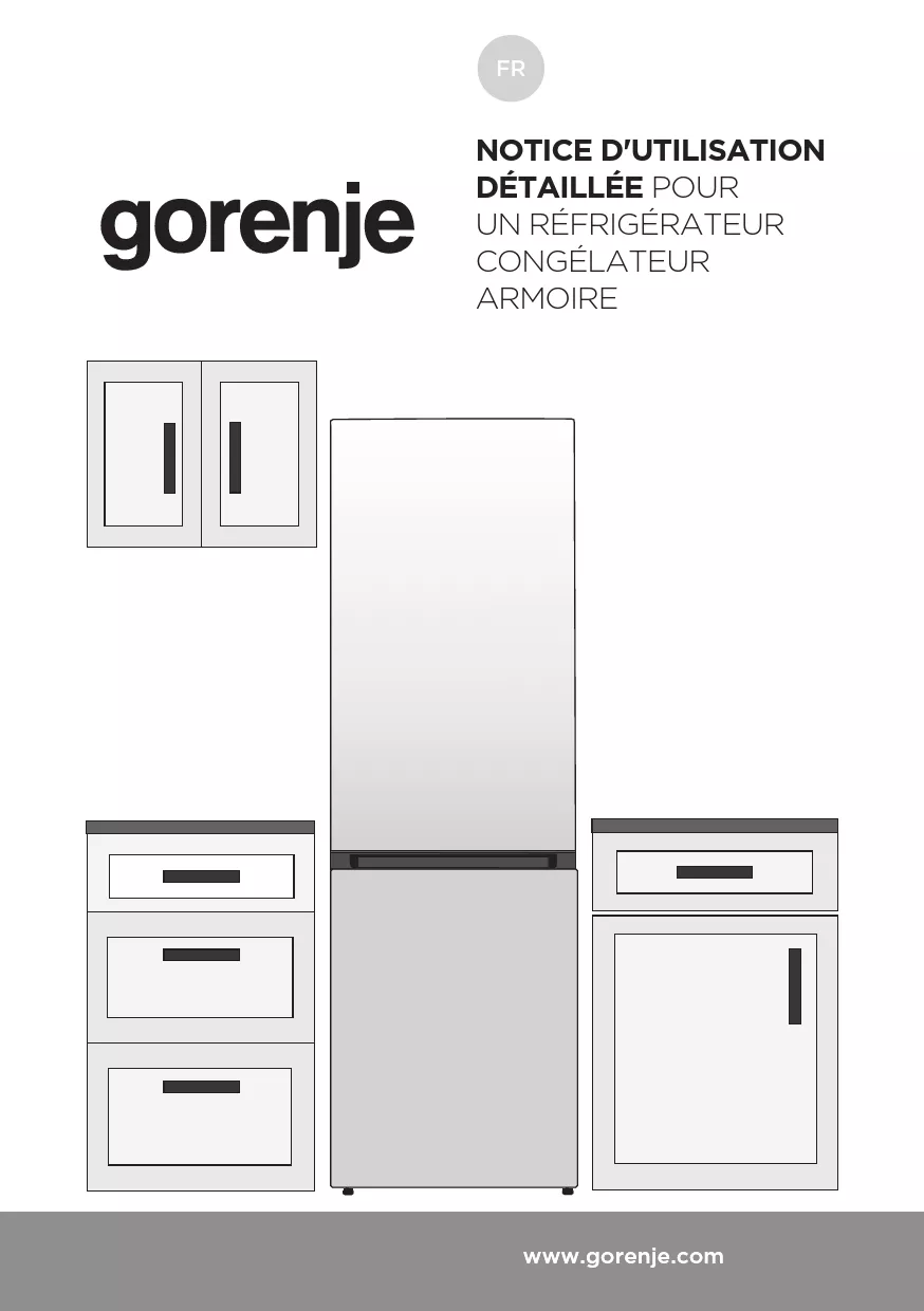 Mode d'emploi GORENJE ONRK619DBK