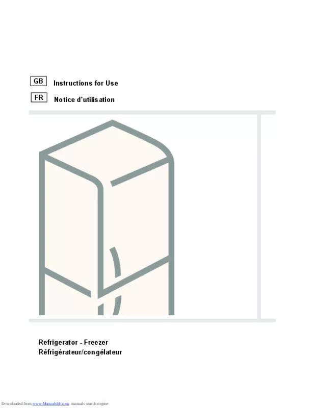 Mode d'emploi GORENJE RFI4121AW