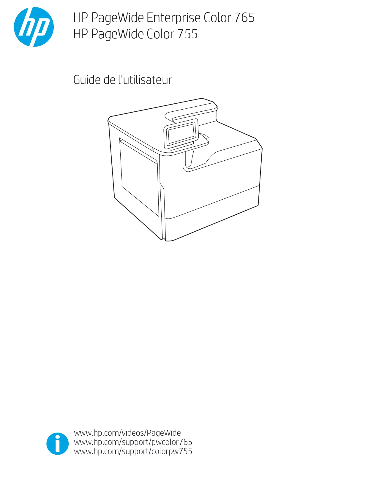 Mode d'emploi HP COLOR 755DN