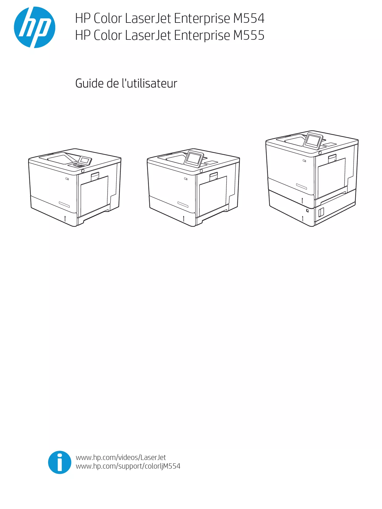 Mode d'emploi HP COLORJET ENTERPRISE M555DN