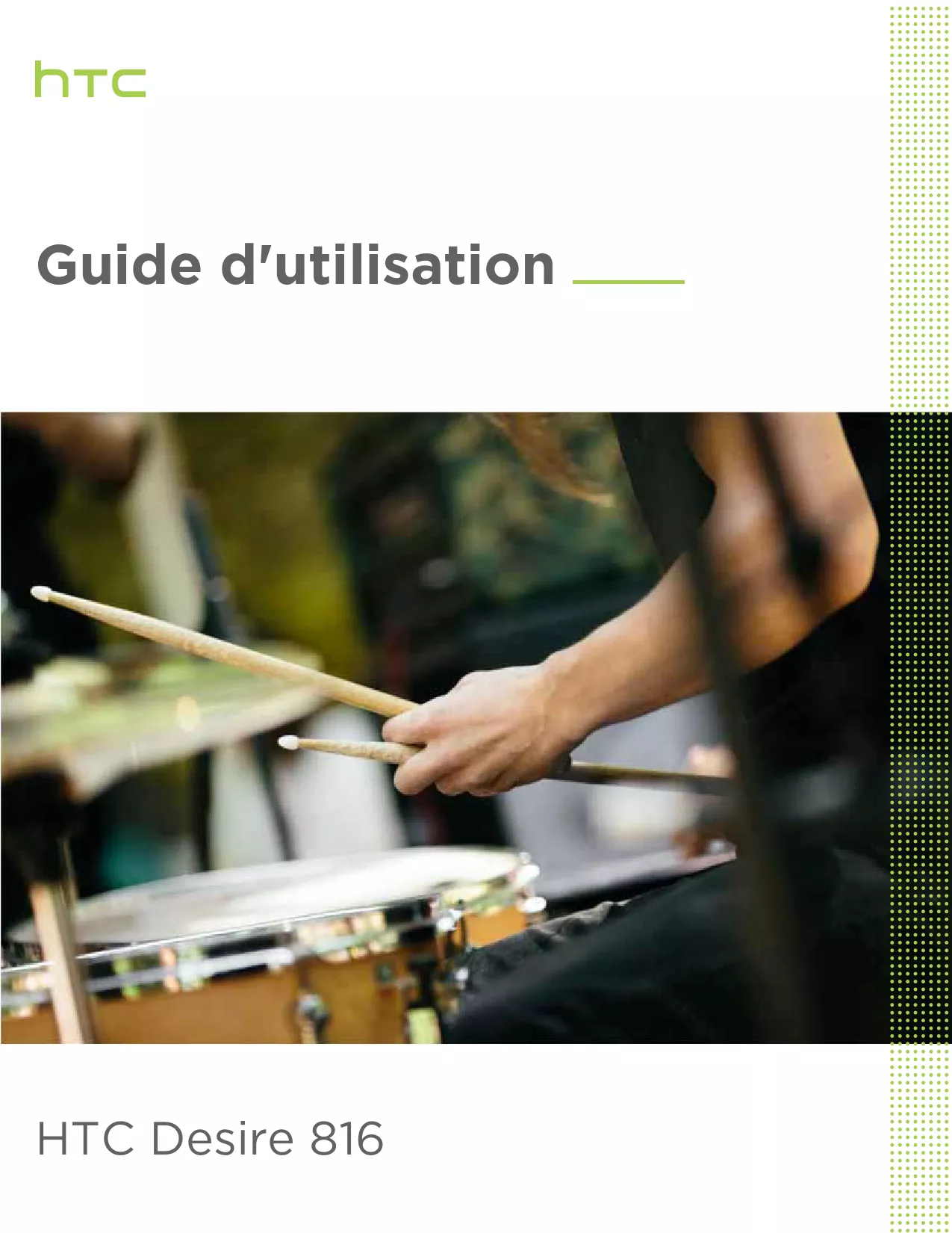 Mode d'emploi HTC DESIRE 816