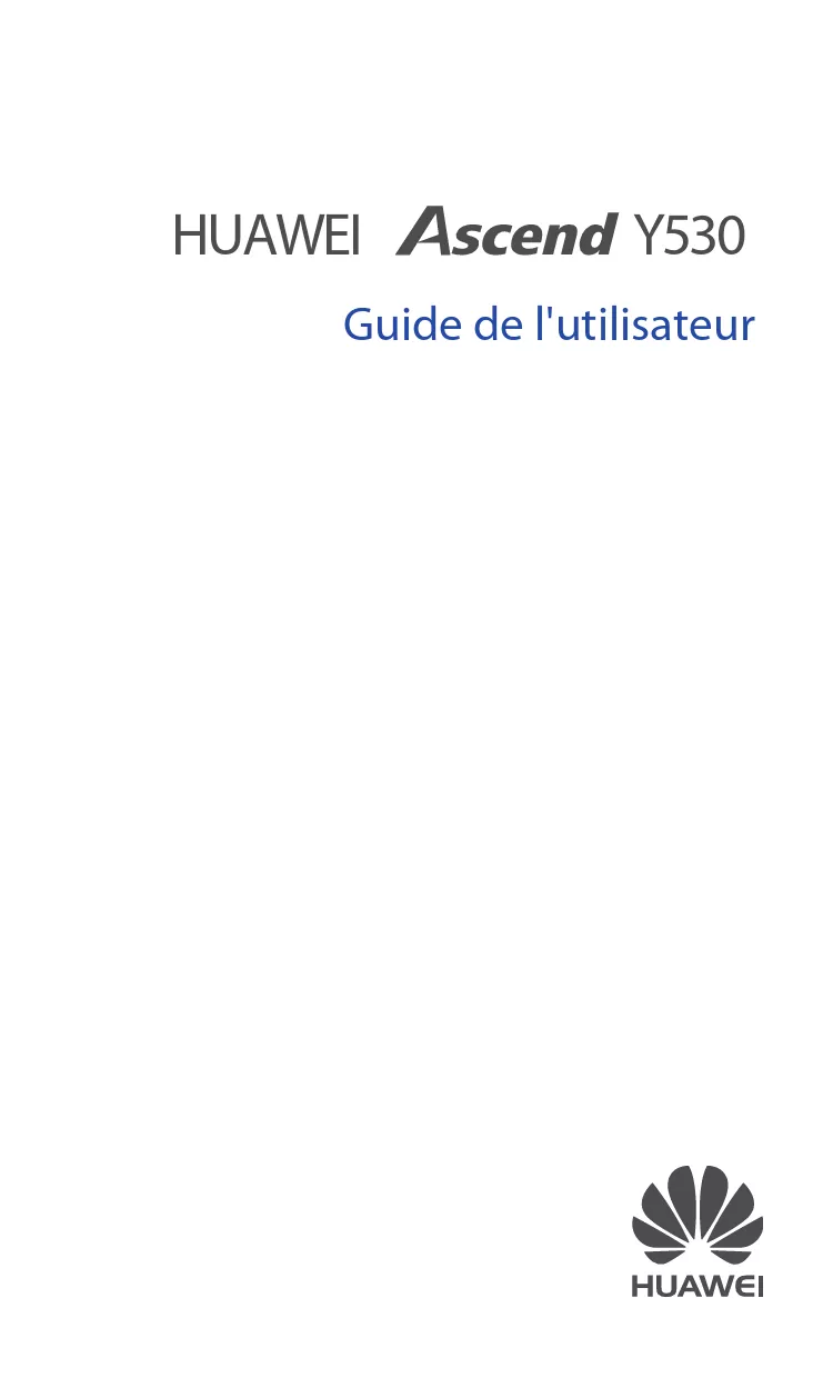 Mode d'emploi HUAWEI ASCEND Y530