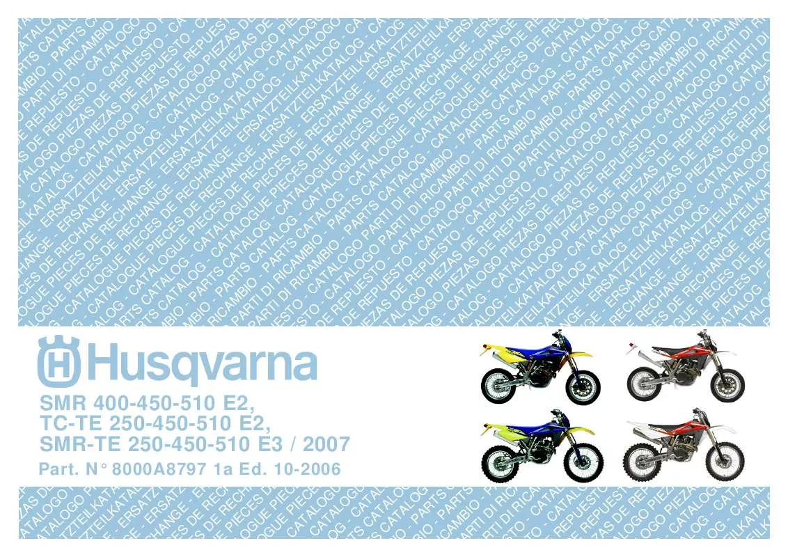 Mode d'emploi HUSQVARNA SMR 400 E2