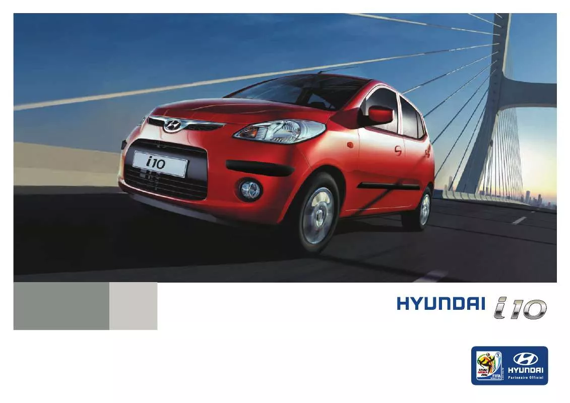 Mode d'emploi HYUNDAI I10