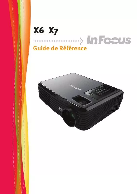 Mode d'emploi INFOCUS X7