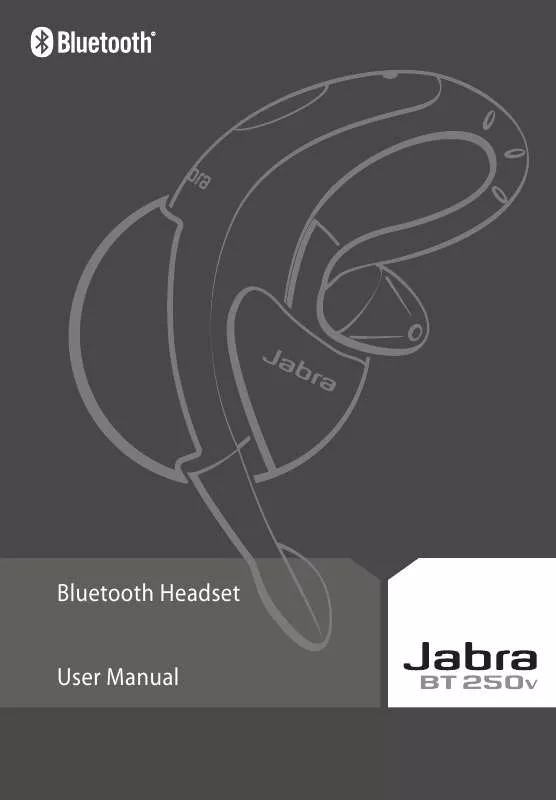 Mode d'emploi JABRA BT250V