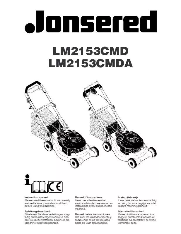 Mode d'emploi JONSERED LM 2153 CMD