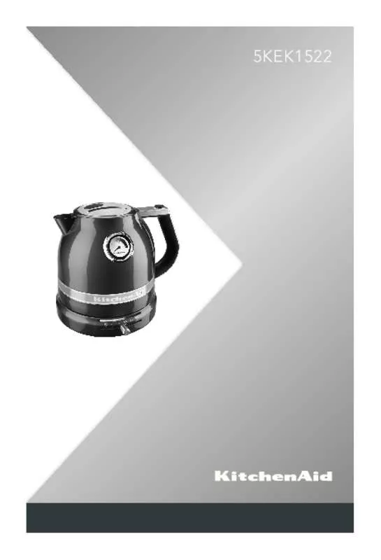 Mode d'emploi KITCHENAID 5KEK1522EAC