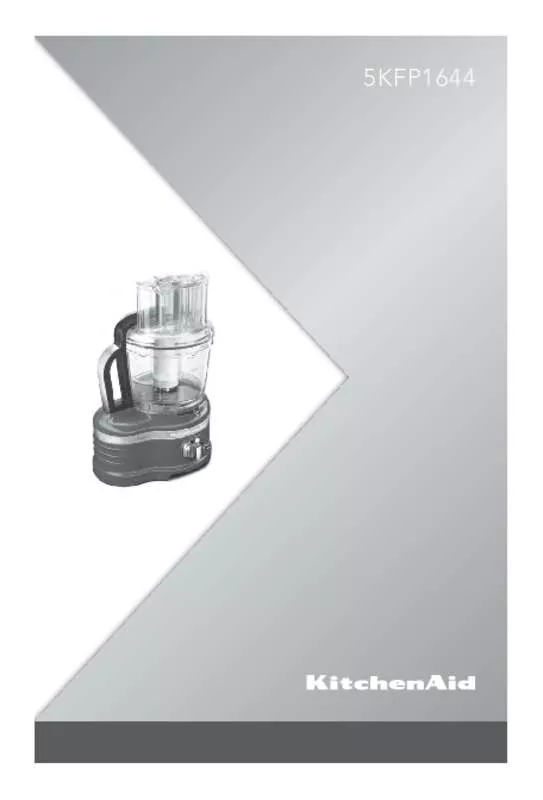 Mode d'emploi KITCHENAID 5KFP1644ECA