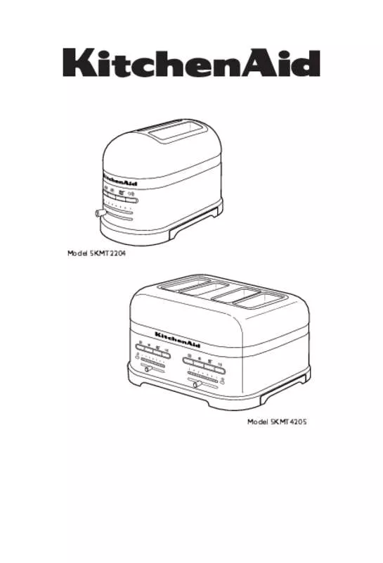 Mode d'emploi KITCHENAID ARTISAN 5KMT2204