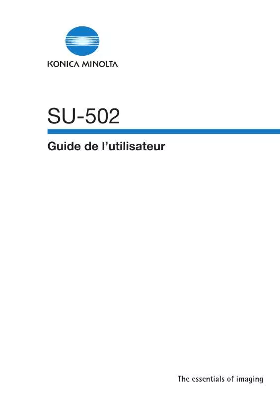 Mode d'emploi KONICA MINOLTA BIZHUB 161