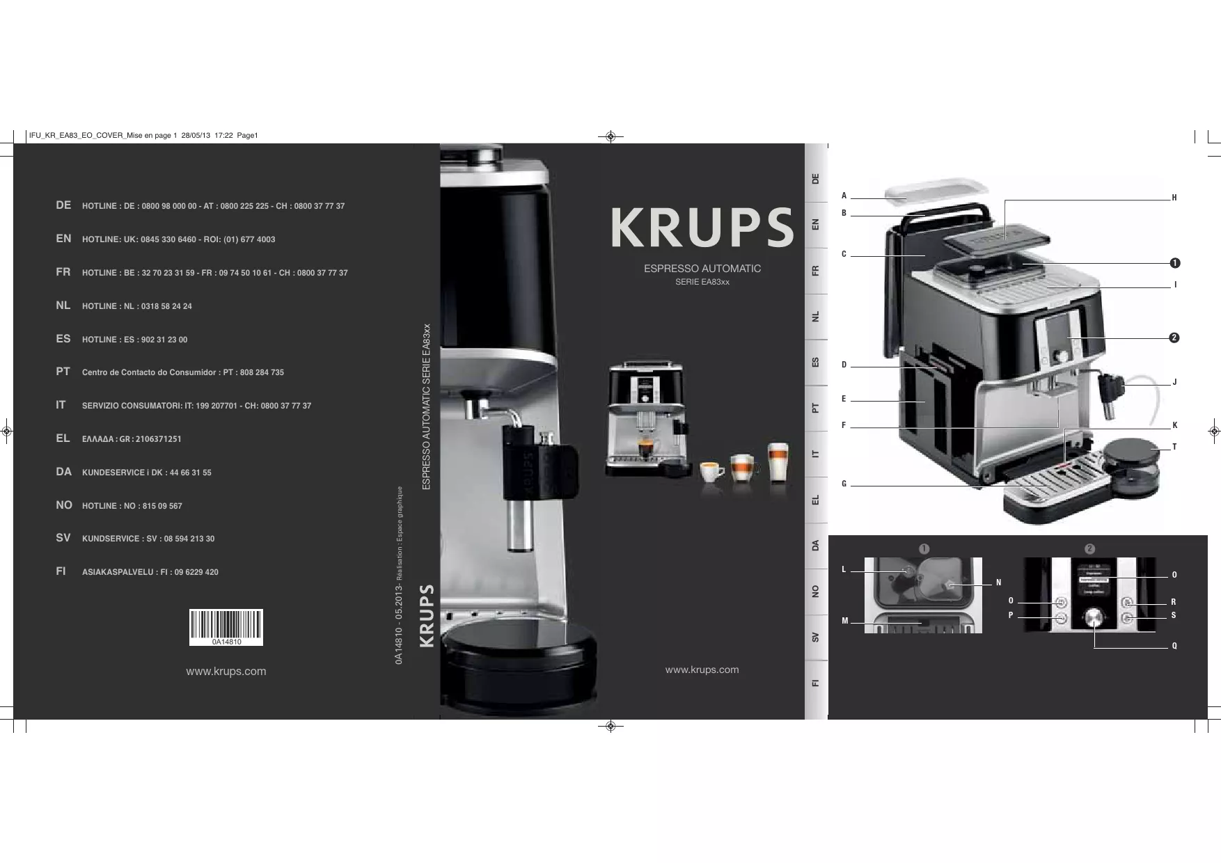 Mode d'emploi KRUPS EA8320