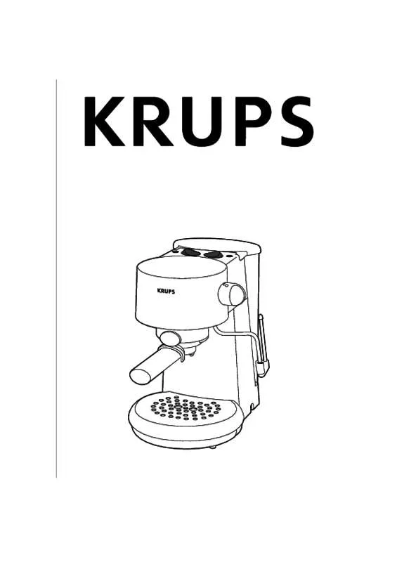 Mode d'emploi KRUPS F880