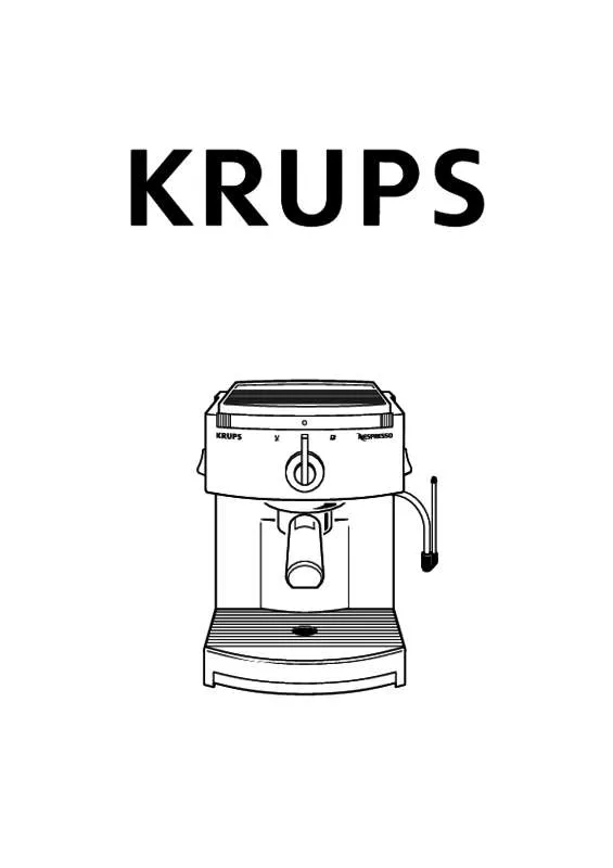 Mode d'emploi KRUPS F893