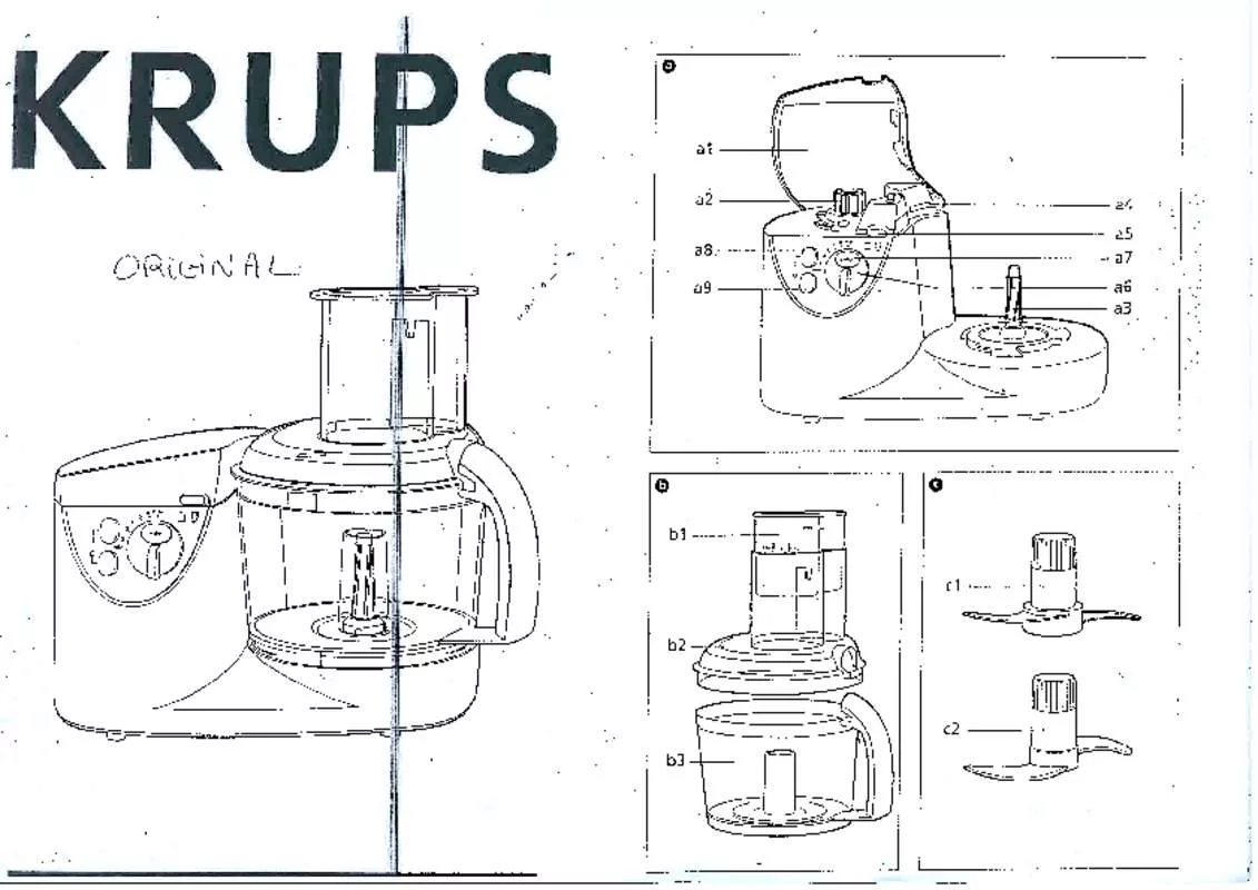 Mode d'emploi KRUPS GRB2