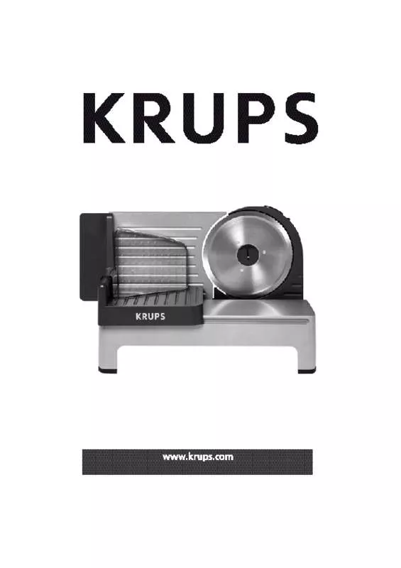 Mode d'emploi KRUPS TR5223