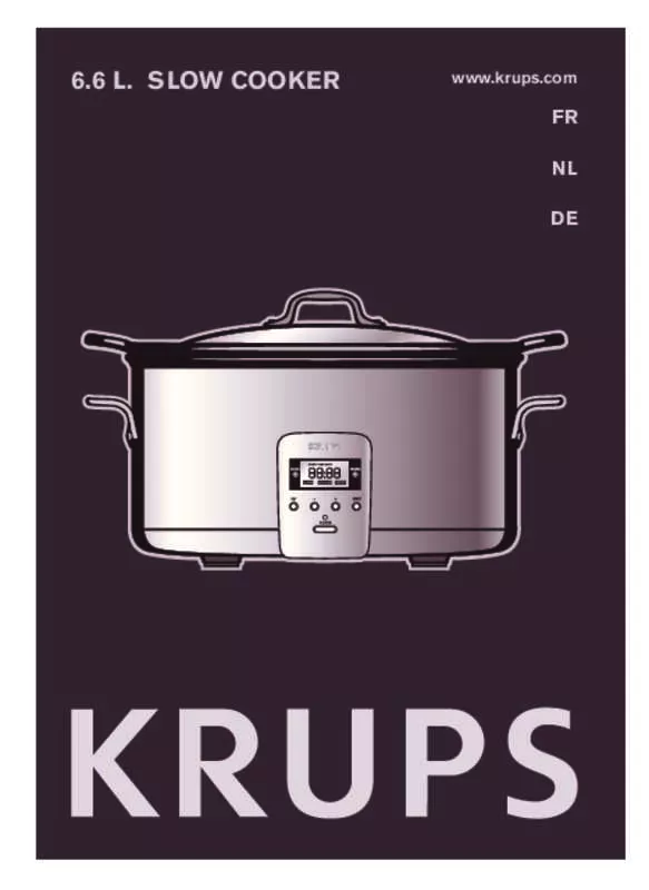 Mode d'emploi KRUPS YY8403