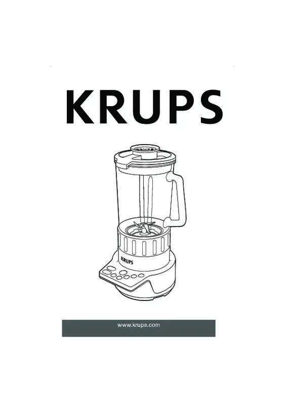 Mode d'emploi KRUPS YY8507FD LENOTRE