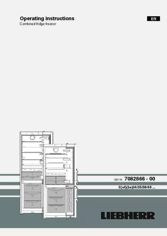 Mode d'emploi LIEBHERR C 4025