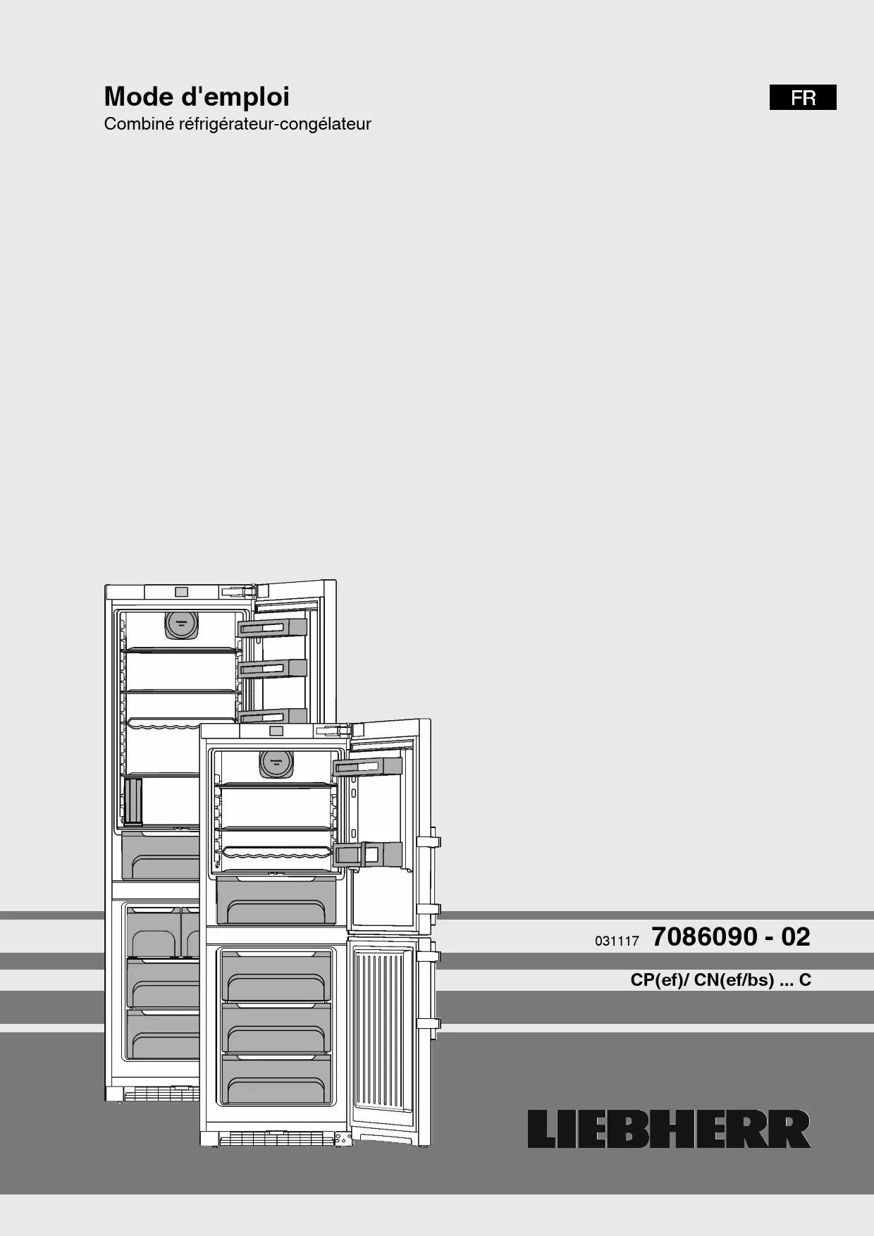 Mode d'emploi LIEBHERR CN 4315